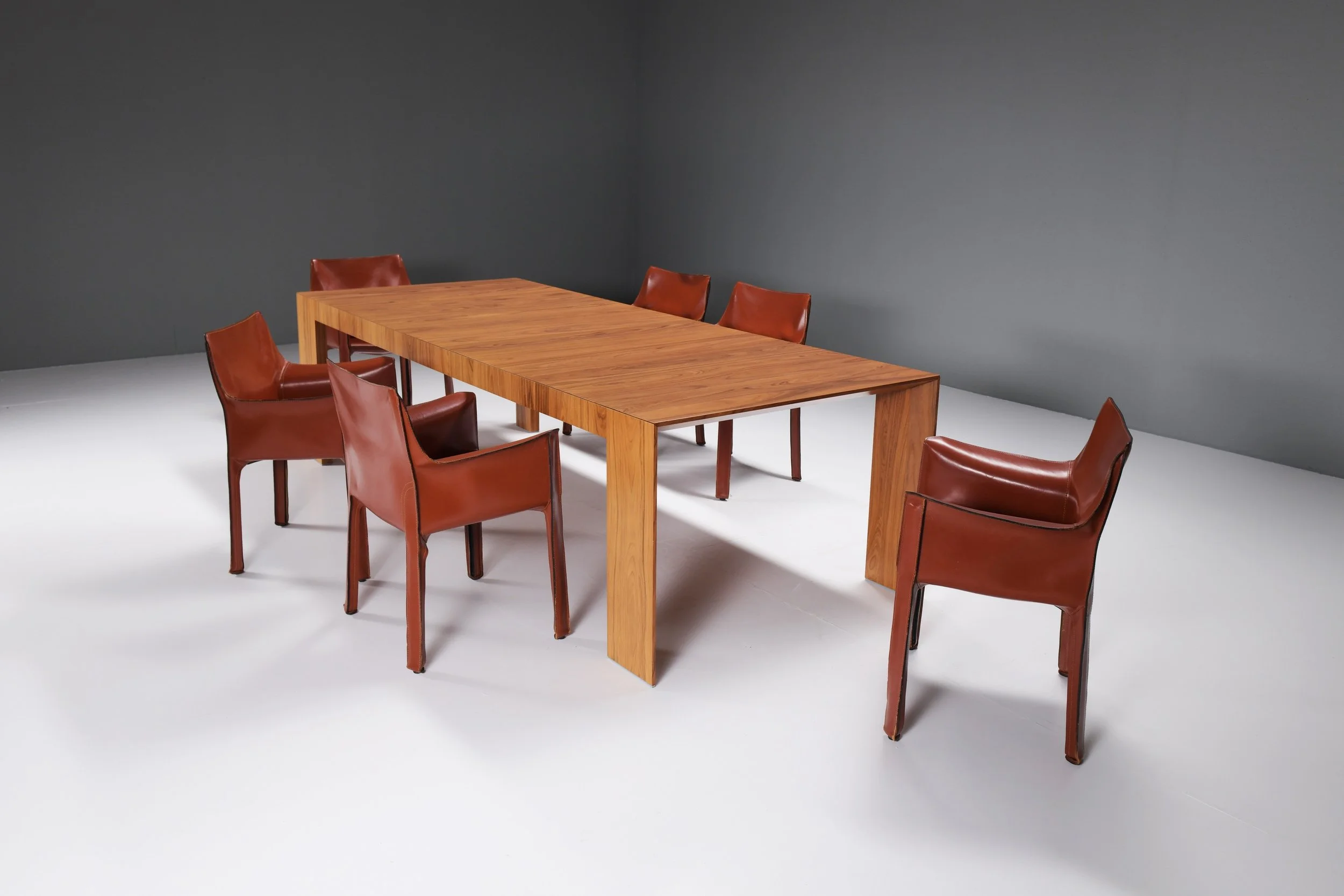 Cassina 370 El Dom table Hannes Wettstein santos rosewood by Aera